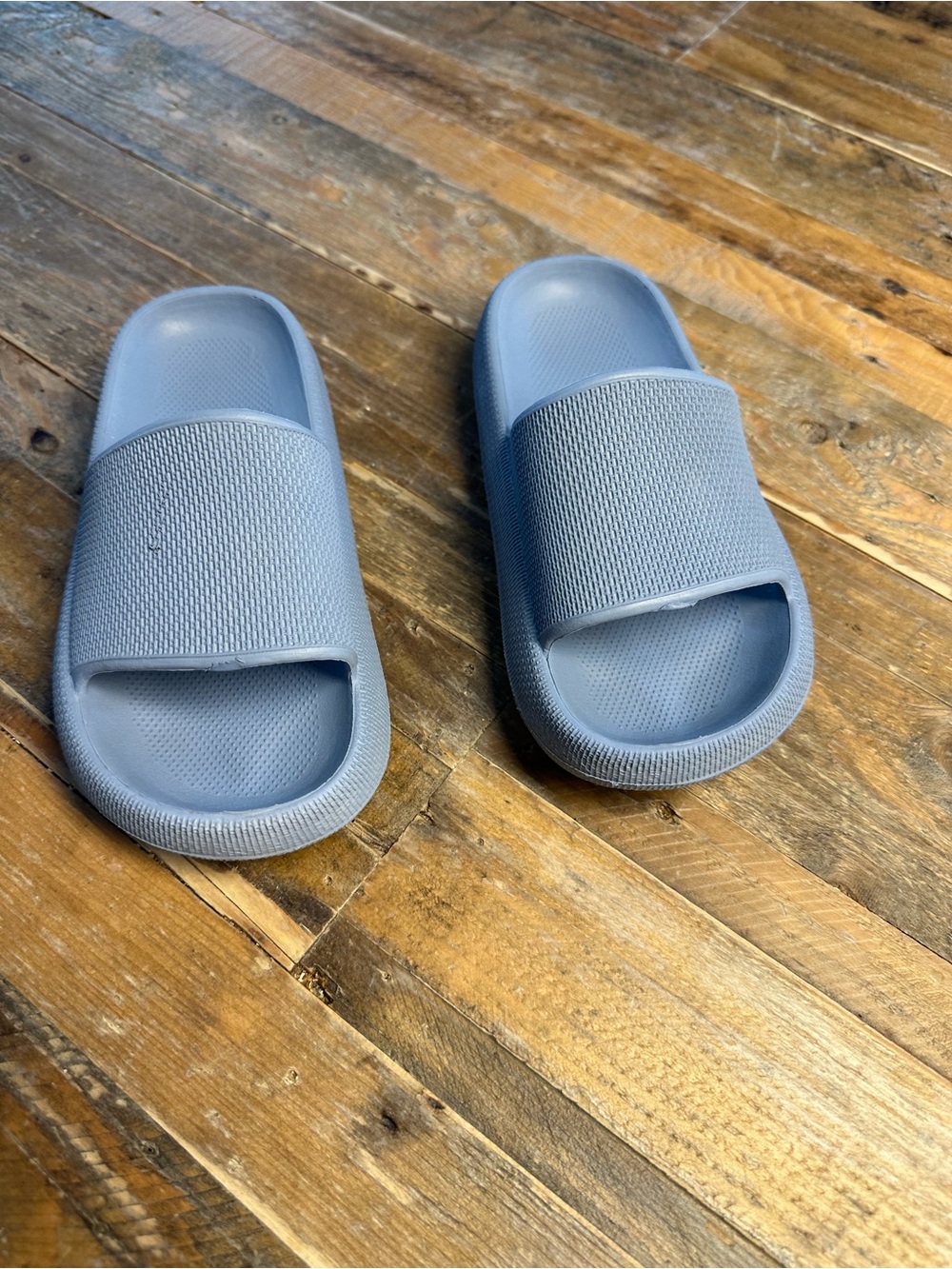 Kids' Slide Sandals in Light Blue